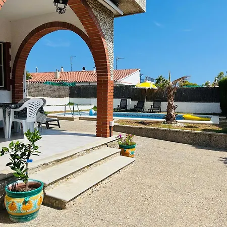 A Ametlla De Mar Pour 6 Personnes Avec Piscine Privee Et Wifi - Hisp-217-167 Villa